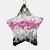 Boho Marmer Abstract Librafeminin Pride Vlag Keramisch Ornament (Links)