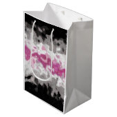 Boho Marmer Abstract Librafeminin Pride Vlag Medium Cadeauzakje (Voorkant Gekanteld)