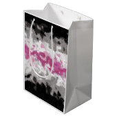 Boho Marmer Abstract Librafeminin Pride Vlag Medium Cadeauzakje (Achterkant Gekanteld)