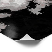 Boho Marmer Abstract Librafeminin Pride Vlag Perfect Poster (Hoek)