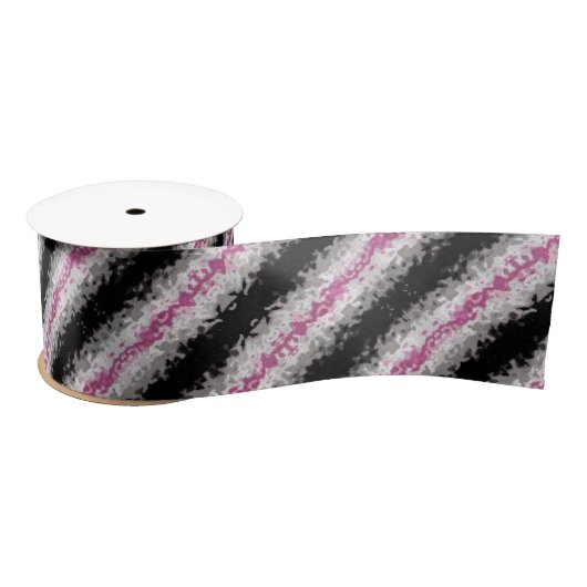 Boho Marmer Abstract Librafeminin Pride Vlag Satijnen Lint (Spoel)