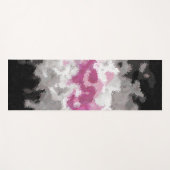 Boho Marmer Abstract Librafeminin Pride Vlag Yogamat (Voorkant (horizontaal))