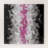 Boho Marmer Abstract Librafeminine Pride Vlag Legpuzzel (Horizontaal)