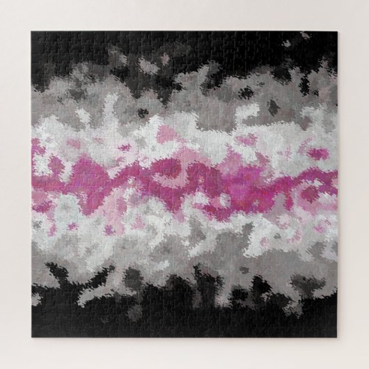 Boho Marmer Abstract Librafeminine Pride Vlag Legpuzzel (Verticaal)
