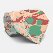 Boho marmer patroon, stropdas in de aziatische boh (Opgerold)