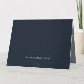 Boho Masquerade Feather Jewel Mask Kaart (Achterkant)