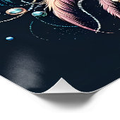 Boho Masquerade Veer Edelsten Masker Perfect Poster (Hoek)