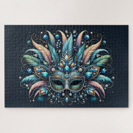 Boho Masquerade Veer Masker Legpuzzel