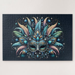 Boho Masquerade Veer Masker Legpuzzel