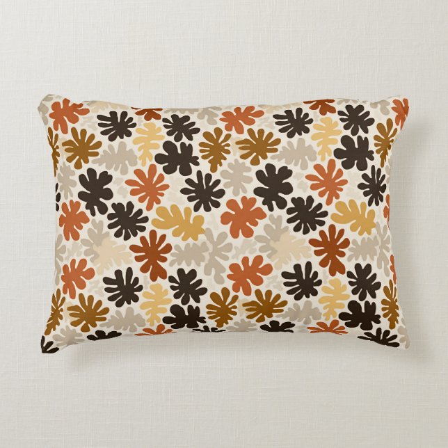 Boho Matisse Bloempatroon  Accent Kussen (Voorkant)