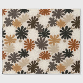 Boho Matisse Bloempatroon Cadeaupapier (Vlak)