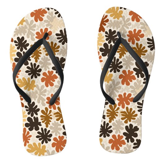 Boho Matisse Bloempatroon  Teenslippers (Voetbed)