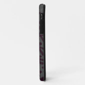 Boho Matisse Botanical Shapes Pattern Black Grey Case-Mate iPhone Case (Achterkant/links)