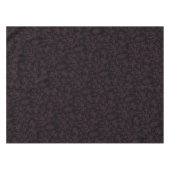 Boho Matisse Botanical Shapes Pattern Black Grey Tafelkleed (Voorkant (Horizontaal))