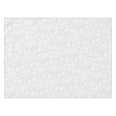 Boho Matisse Botanische vormen Patroon Grijs Wit Tafelkleed (Voorkant (Horizontaal))