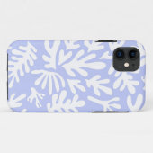 Boho Matisse Botanische vormen Patroon Paars Case-Mate iPhone Case (Achterkant (horizontaal))