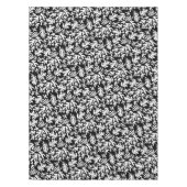 Boho Matisse Botanische vormen Pattern Black White Tafelkleed (Voorkant)