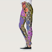 Boho Maximalist Floral Design Leggings (Links)