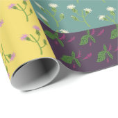 Boho Maximalist Patchwork Quilt  Bloemen Cadeaupapier (Rol Hoek)