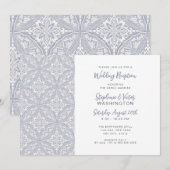 Boho Medallion huwelijksreceptie alleen Kaart (Voorkant / Achterkant)