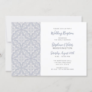 Boho Medallion huwelijksreceptie alleen Kaart