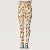 Boho Medical Pill & Capsule Pattern Leggings (Voorkant)