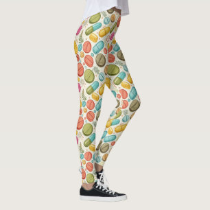 Boho Medicine Blauwgroen Blauw Groene Aarde Tonen Leggings