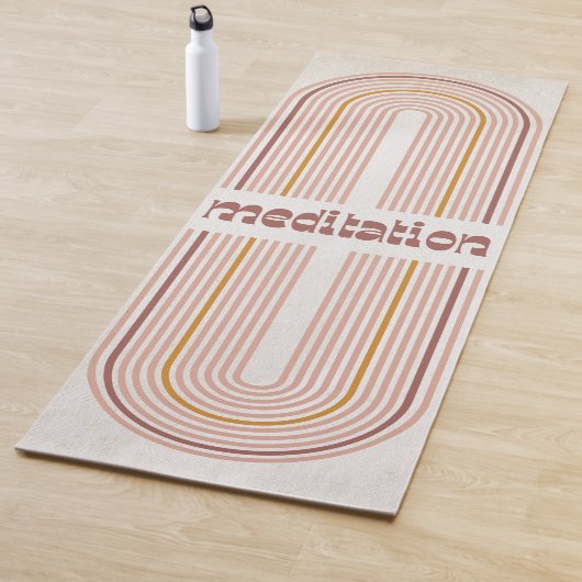 Boho meditatie Fitness Workout Yoga Mat (In situ)