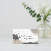 Boho Meditatieve Healing Arts Visitekaartje (Staand voorkant)