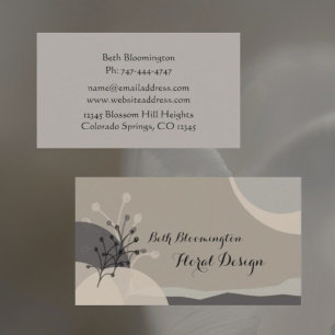 Boho Meditatieve Healing Arts Visitekaartje