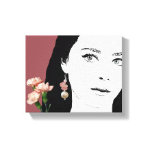 Boho meisje roze mode illustratie trendy