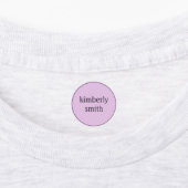 Boho Meisje School Naam Labels (Aangebracht)