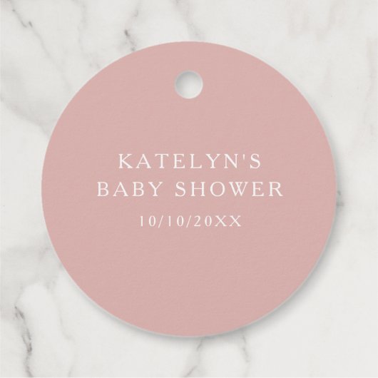 Boho meisjes Pampas gras pompoen aangepaste cirkel Bedankjes Labels (Achterkant)