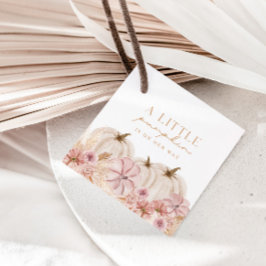 Boho Meisjes Pampas Grass Pumpkin Custom Bedankjes Labels