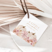 Boho Meisjes Pampas Grass Pumpkin Custom Bedankjes Labels