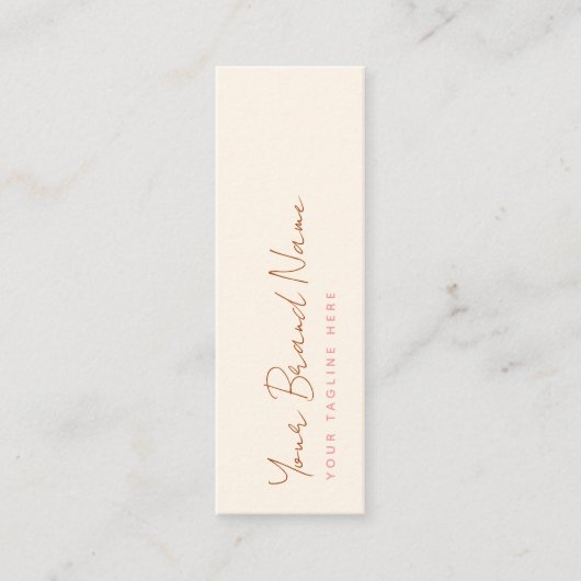 Boho Merkprijs Hanging Label (Voorkant)