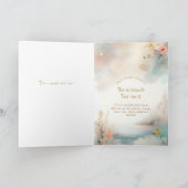 Boho Mermaid Princess Kaart (Binnen)