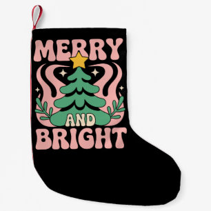 Boho Merry and Bright Persoonlijke Bloem Kerstmis Kleine Kerstsok