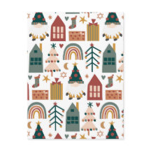 Boho Merry Kerstmis voor Friends Holiday Card