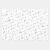 Boho Merry Waterverf Tree Inpakpapier Vel (Voorkant 3)