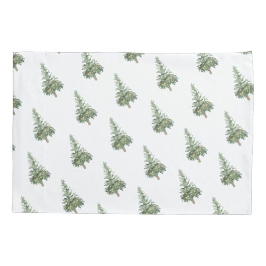 Boho Merry Waterverf Tree Kussensloop (Achterkant)