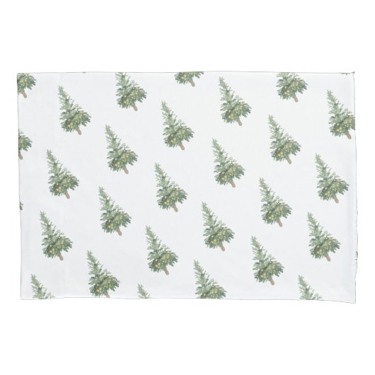 Boho Merry Waterverf Tree Kussensloop (Voorkant)