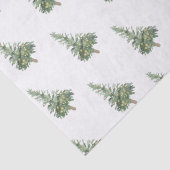 Boho Merry Waterverf Tree Tissuepapier (Detail)