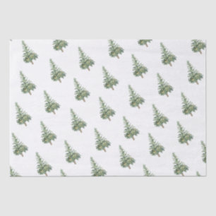 Boho Merry Waterverf Tree Tissuepapier