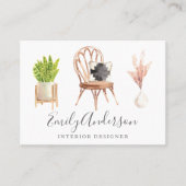 Boho-meubelen Interior Design Visitekaartje (Voorkant)