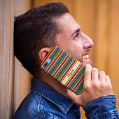 Boho Mexicaanse Serape Strepen Aangepaste Naam Case-Mate iPhone Case