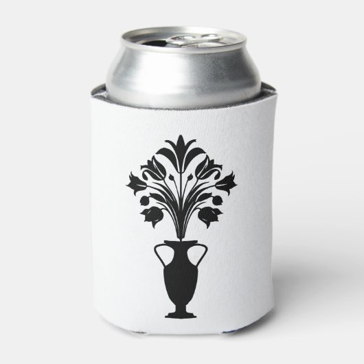 Boho Mid Century Flower Pot Blikjeskoeler (Blikje Voorkant)