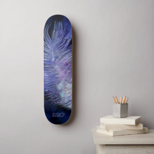 *~* Boho Midnight Sky Kosmische Pastel Veer Persoonlijk Skateboard