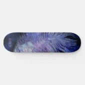 *~* Boho Midnight Sky Kosmische Pastel Veer Persoonlijk Skateboard (Horizontaal)