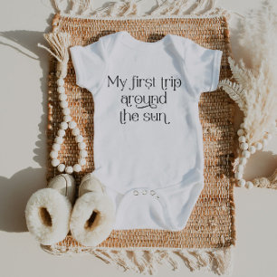 Boho mijn eerste reis rond de Sun Baby Bodysuit